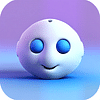Smilling Artificial Intilligence icon by AI