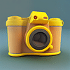 A Cute Camera icon by AI