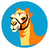 Camel icon by AI