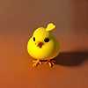 Cute Chicken icon by AI