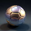 A Soccer Ball Bursting icon by AI